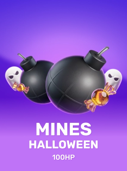 Mines Halloween game tile